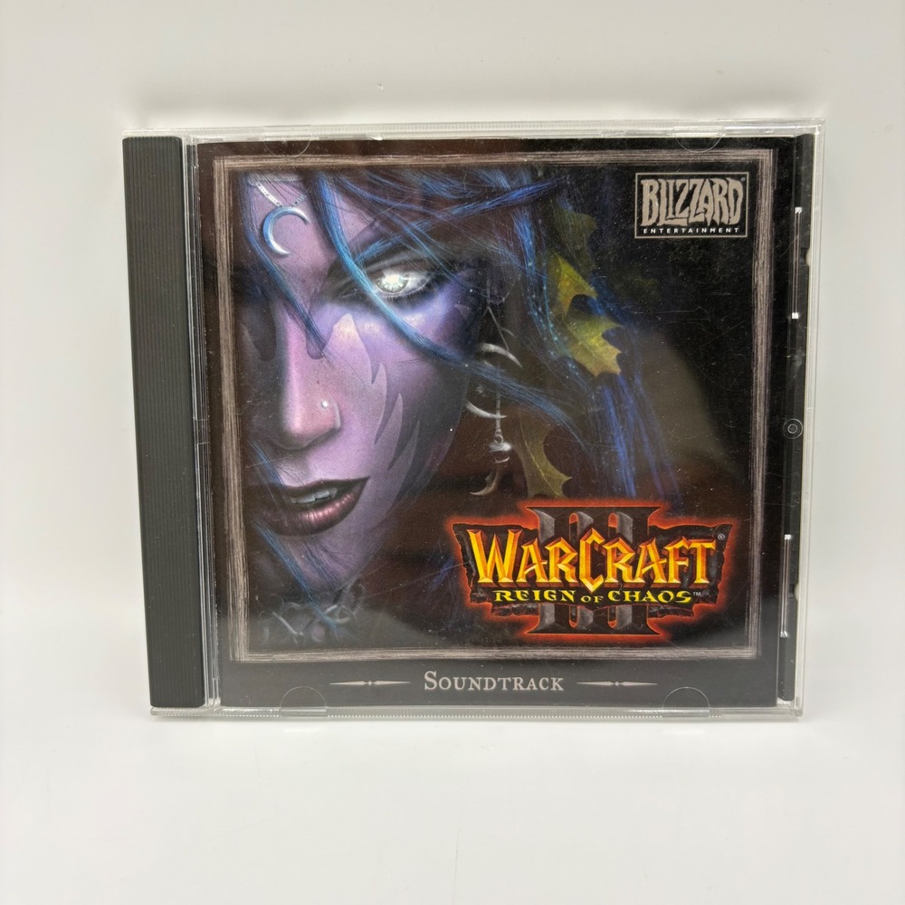 Blizzard Warcraft III Reign‎ of Chaos Soundtrack CD 2002 OST